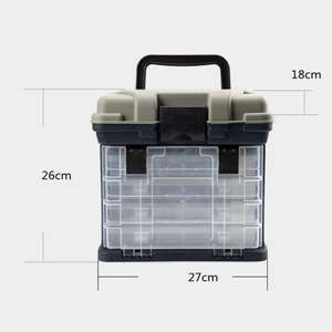 تخفيضات على صندوق تخزين متعدد الوظائف لملحقات صيد الأسماك البحرية، صندوق الطعم، صندوق أدوات الصيد - Product Image 2