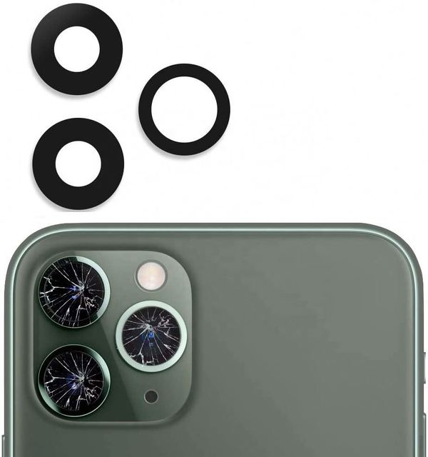 For iPhone 11 Pro and iPhone 11 Pro MAX OEM Original Back Rear Camera Lens Glass Replacement 3PCS/Set