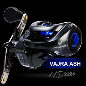 HISTAR 8.0:1 High Ratio 4+1 BB Magnetic Braking 8kg Drag Long Casting Power Honor Grey Blue Baitcasting Fishing Reel