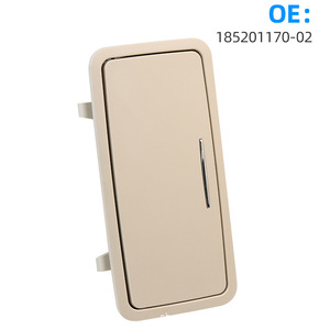 Miroir de maquillage LED 18520117002 pour Toyota FAW JP, à clipser, beige, éclairage intérieur avec lampe de lecture - Product Image 4