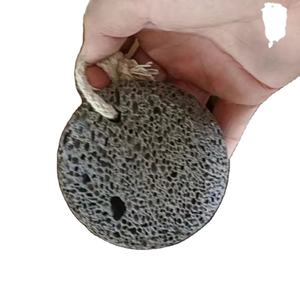 Bolas de aromaterapia con piedra de basalto volcánico Superficie de bloque pulido - Product Image 6