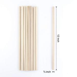 Tiges <span class=keywords><strong>de</strong></span> goujon rondes en <span class=keywords><strong>bois</strong></span> polies artisanales à des fins fonctionnelles décoratives-<span class=keywords><strong>pour</strong></span> l'artisanat du <span class=keywords><strong>bois</strong></span> Boîtes en <span class=keywords><strong>bois</strong></span> Panneaux muraux - Product Image 1