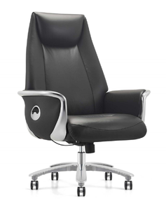 เก้าอี้เจ้านายเลานจ์หนังหุ้มเบาะสูงปรับความสูงได้ตามหลักสรีรศาสตร์ - Product Image 6