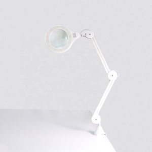 <strong>Flexible</strong> Portable Luminaire Dental Bench <strong>Magnifier</strong> Loupe LED Light Lamp with Weighted Base - Product Image 1