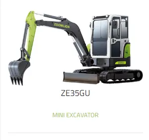 Zoomlion ZE35GU Excavator: The Ultimate 3.5 Ton Workhorse for Your Construction Projects