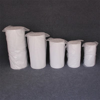 5 pièces en métal ensemble blanc rond Dessert cylindre Table gâteau présentoir pour mariage événement fête anniversaire décor