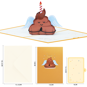 Meilleures ventes, carte pop-up 3D, design personnalisé fait main, carte de vœux <span class=keywords><strong>joyeux</strong></span> <span class=keywords><strong>anniversaire</strong></span>, papier artistique découpé au laser - Product Image 6