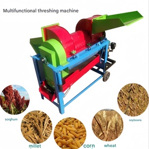 เครื่องสีข้าวโพดแบบรวมหลายฟังก์ชั่น สำหรับข้าวโพด ข้าวฟ่าง ข้าวฟ่างเล็ก ถั่วเหลือง ใช้เครื่องยนต์เบนซิน - Product Image 4