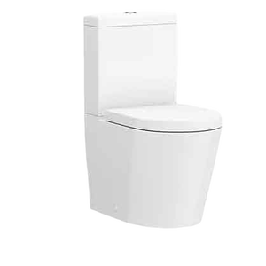 Inodoros y lavabo de bidé compactos modernos personalizados con estructura de dos piezas de trampa P para baño moderno - Product Image 4