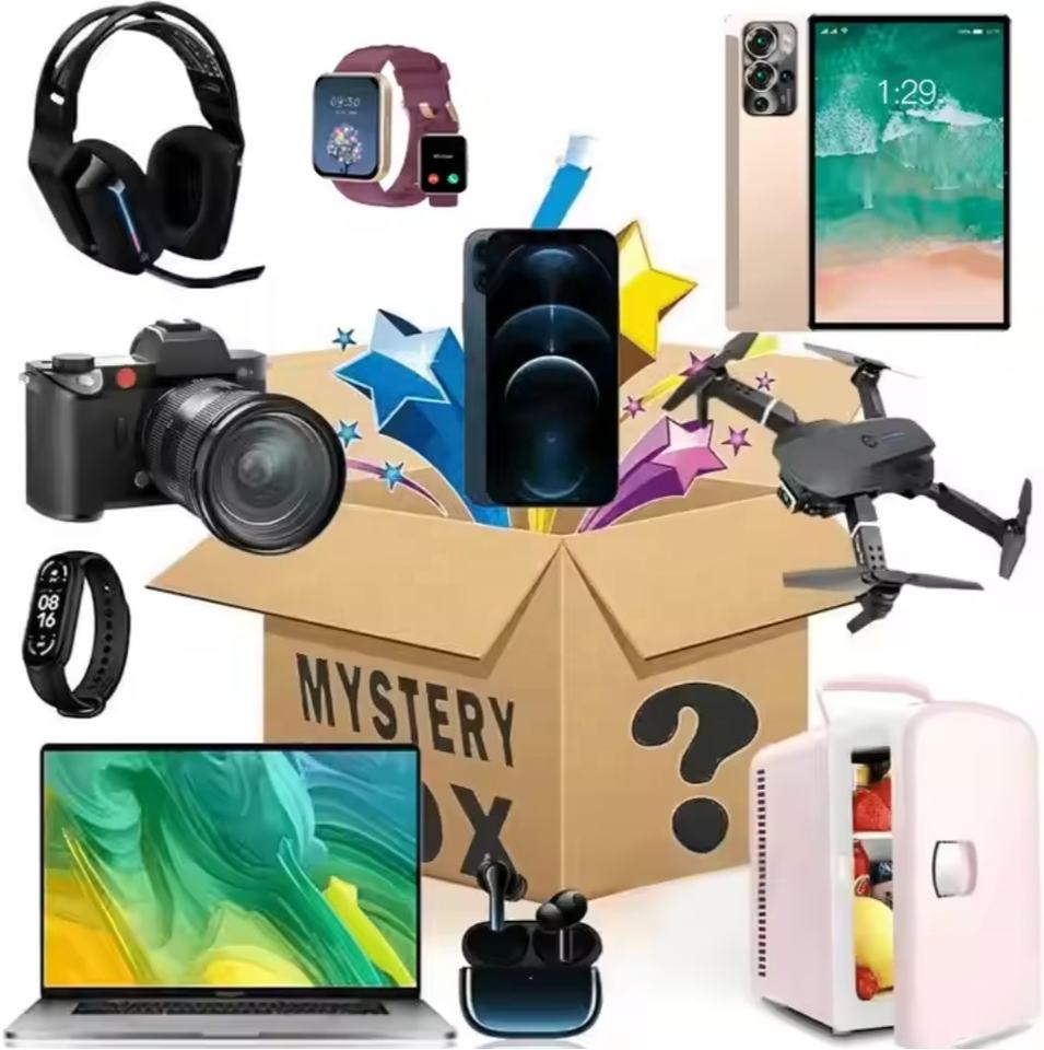 100%Lucky Lucky Electronics Vintage Mystery Festival Gift Box Random ...