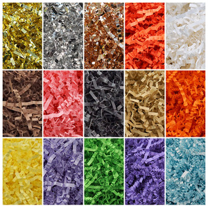 100G de remplissage en papier déchiqueté, boîte-cadeau, emballage en papier déchiqueté, herbe <span class=keywords><strong>Lafite</strong></span>, emballage de remplissage, papier déchiqueté noir, bricolage - Product Image 3