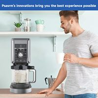 Couvercle extérieur réutilisable pour la machine à crème glacée Nin.ja Creami Deluxe, accessoires de remplacement pour NC500 NC501 NC501H CN501CO
