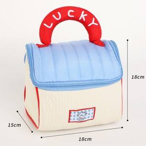 Bolsa de <span class=keywords><strong>Maquillaje</strong></span> con Forma de Casa, Bordada, Linda, Portátil, para Viaje, Bolsa de Cosméticos y Artículos de Aseo - Product Image 2