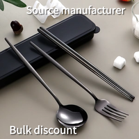 Ensemble de couverts Shouyuan OEM/ODM créatif en acier inoxydable portugais plaqué or, moderne, écologique, résistant à la rouille et compatible lave-vaisselle