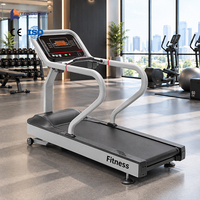 Tapis de course commercial professionnel pour entraînement cardio, électrique, avec écran LED, largeur de bande de 60 cm, inclinaison réglable de 0 à 20 degrés