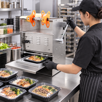 Machine de scellage manuelle pour barquettes alimentaires, machine d'emballage pour barquettes alimentaires