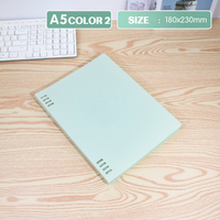 Haute qualité A5 couverture en PVC cadeaux d'affaires Journal cahier personnalisé 60 pages cahiers pour l'école beaux suppléments de journal