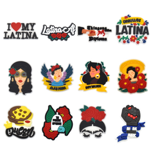 ร้อนขายยอดนิยมละตินความงามอุดตันรองเท้าCharmsเร้าอารมณ์ละตินาฉันรักละตินาอุดตันCharmsสําหรับอุดตัน - Product Image 3