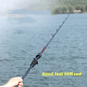 OEM 1.85m 1.5 section FUJI guide calmar jigging canne à pêche en alliage de titane top eau salée canne à pêche - Product Image 4