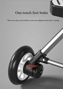 Giá rẻ đôi ô Ghế em bé và Toddler giỏ pram Xe đẩy em bé sang trọng Cặp song sinh xe đẩy - Product Image 6