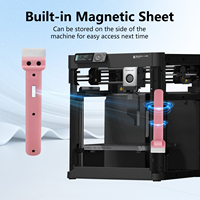 Outil de décapage de plaque de construction en acier SK5 pour Bambu Lab A1 Mini / P1 / X1 - Décapage de précision avec poignée ergonomique en plastique