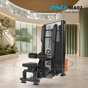 Kommerzielle Selectorized Stehende Hip Thrust Maschine Fitnessgerät MND MA02 Krafttrainingsgerät für Fitnesscenter - Product Image 1