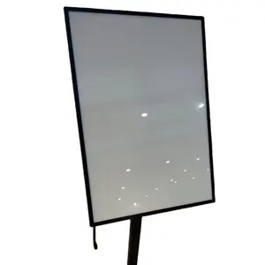 New model Poster LED display menu stand outdoor lighting box steel menu stand