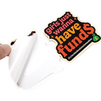 Etiqueta engomada troquelada personalizada Material de vinilo impermeable Impresión adhesiva Etiquetas de logotipo ecológicas para la marca y el embalaje del producto