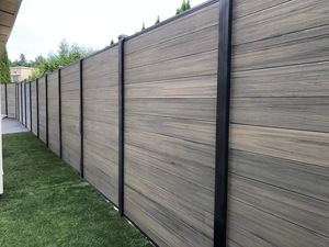 Vente <span class=keywords><strong>en</strong></span> gros de panneaux de clôture <span class=keywords><strong>en</strong></span> <span class=keywords><strong>bois</strong></span> composite plastique étanche (WPC), clôture de sécurité pour <span class=keywords><strong>jardin</strong></span>, utilisation <span class=keywords><strong>en</strong></span> extérieur, modélisation 3D - Product Image 4