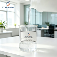 Huile de silicone soluble dans l'eau PEG-12 Diméthicone CAS 68937-54-2 Huile de silicone modifiée par polyéther Fluide de silicone hydrosoluble