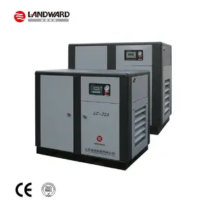 Ce compressor de ar industrial certificado, 10hp-30hp 1.2m3-3.8m 3/min parafuso compressor de ar para uso industrial