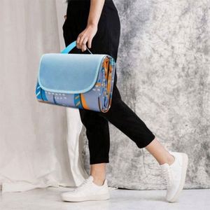 Factory Directly Wholesale Extra Large Foldable Lightweight Durable Waterproof Sand Proof Hiking Picnic <b>Beach</b> Mat <b>Blanket</b> - Product Image 6