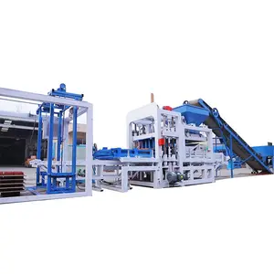 maquina bloquera China fully automatic cement brick bloc de beton concrete block making machine for betonsteen block