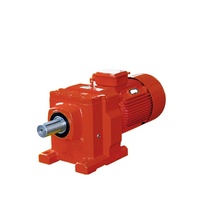 Réducteurs de vitesse à engrenages hélicoïdaux en fonte série R de 0,12 kW à 7,5 kW, certifiés ISO9001, compatibles ODM, pour machines agricoles