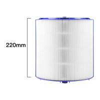Piezas de purificador de aire de fábrica, filtro de repuesto para Dysons HP06 TP06 HP07 HP09, accesorio de fibra de vidrio de carbón activado