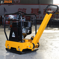 Compacteur de plaques vibrantes pour asphalte ZUJI PC110 à moteur essence 6,6 CV, certifié CE, haute efficacité, neuf