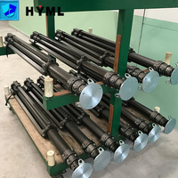 Mât de trépied portable en alliage d'aluminium pour énergie éolienne, revêtement anodisé dur, hauteur personnalisable, verrouillage par traction directe