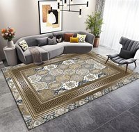 Wohnzimmer-Bodenteppich Modernes Maßgeschneidertes Design Großflächiger Bodenteppich Bedruckte Teppiche und Läufer