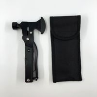 Hache de camping multifonctionnelle, marteau en acier inoxydable, outil multifonctionnel de survie en plein air