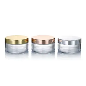 Empty Round Makeup Eye Shadow Pot Container 8g Cosmetic Plastic Loose Powder Box Jar With Sifter