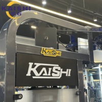 Máquina de remo sentado comercial Kaishi con enchufe, equipo de entrenamiento de músculos de espalda, directo de fábrica, compatible con OEM