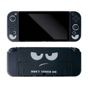 <span class=keywords><strong>Expression</strong></span> de dessin animé drôle pour nintendo switch oled case split console de jeu shell soft ns housse de protection protection contre les chutes - Product Image 5