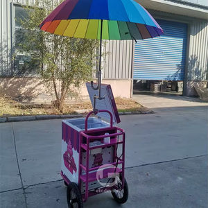 Chariot de vente de crème glacée à <span class=keywords><strong>vendre</strong></span> concession snack chariot de vente mobile - Product Image 1