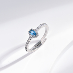 wholesale plata 925 sterling Silver exquisite butterfly zircon ring Custom magnificent 18K Gold Plated <b>bow</b> knot rings for girl - Product Image 5