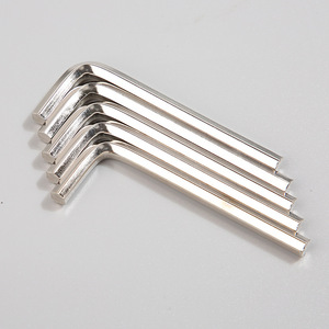 Clé hexagonale 4 mm chromée, clé hexagonale métrique pour outils de réparation DIY - Product Image 2