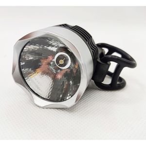 <b>Bicycle</b> Handlebar <b>Light</b> Led Aluminum Alloy Rechargeable 4 Modes Waterproof IpX4 Black - Product Image 1
