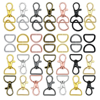 Fermoirs à homard de différentes tailles, personnalisés en usine, différentes couleurs, mousqueton, accessoires de bijoux, sac à main, bricolage, Offre Spéciale