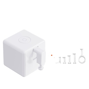 Tuya Fingerbot aracı paketi akıllı Fingerbot anahtarı düğmesi itici akıllı yaşam App ses kontrolü beyaz siyah akıllı ev - Product Image 2