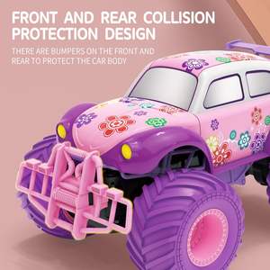 Dwi Dowellin 1:18 Control remoto Beetle <span class=keywords><strong>Bigfoot</strong></span> <span class=keywords><strong>Monster</strong></span> <span class=keywords><strong>Truck</strong></span> 2,4 GHz, coche de escalada todoterreno para niños regalos - Product Image 3