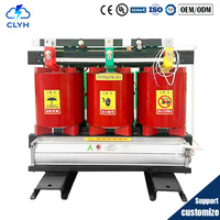 Transformateur sec antidéflagrant sans huile triphasé 11kV 400V 480V à enroulement en cuivre 1000-1600kVA 50/60Hz CLYH